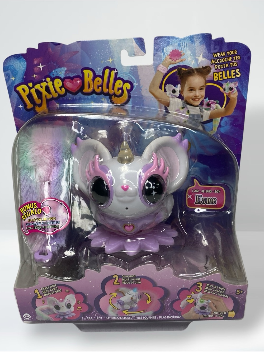 NEW WowWee 3928 Pixie Belles ESME White Interactive Electronic Animal Toy